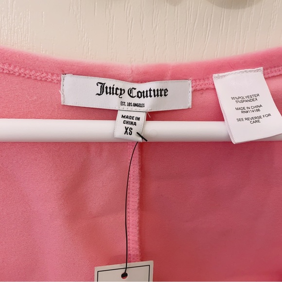 Brand new Juicy Couture pink top XS - Picture 3 of 3